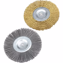 Informations techniques Dimension produit, Ø : 110 mm Matériau (brosse) : Fil, Polyamide Lot de 2 brosses de rechange pour ne ...