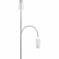 Renkforce RF-4888671 câble USB 1 m USB 2.0 USB A USB C Acier inoxydable