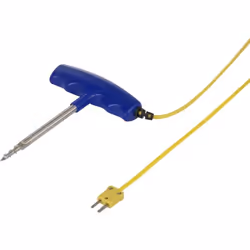 Informations techniques Connexion (technique de mesure) : fiche mâle thermocouple Dimension produit, Ø : 8 mm Longueur de la  ...
