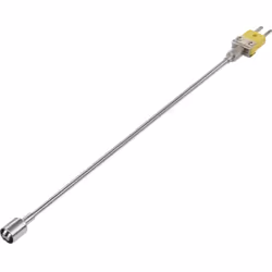 Informations techniques Connexion (technique de mesure) : fiche mâle thermocouple Dimension produit, Ø : 4 mm Longueur de la  ...