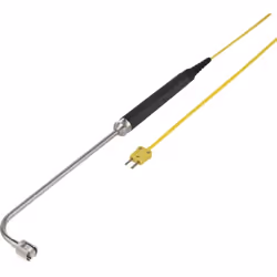 Informations techniques Connexion (technique de mesure) : fiche mâle thermocouple Dimension produit, Ø : 6.4 mm Longueur de l ...