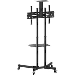 SpeaKa Professional SP-6646948 support pour téléviseur 177,8 cm (70") Noir