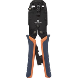 Pince à sertir TOOLCRAFT TO-4988586 pour connecteur modulaire (western) appareil de coupe inclus, outil de dénudage com