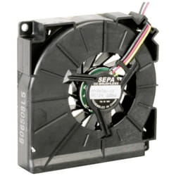 Sepa - HYB60A12 Ventilateur radial 12 v/dc 7.9 m³/h (l x l x h) 59.5 x 12.5 x 59.5 mm