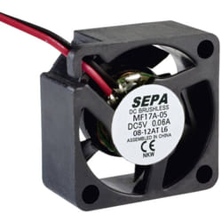 MF17A05 Ventilateur axial 5 v/dc 0.9 m³/h (l x l x h) 17 x 8 x 17 mm - Sepa