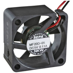 Sepa - MF20C05L Ventilateur axial 5 v/dc 1.3 m³/h (l x l x h) 20 x 20 x 8 mm