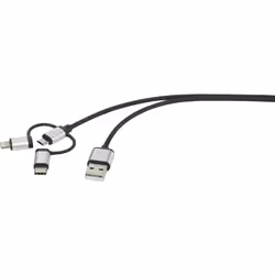enquête Pour charger et synchroniser des appareils avec un port micro-USB, USB-C et Lightning Idéal comme câble de rechange o ...