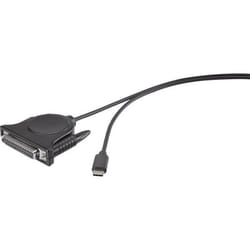 Renkforce RF-3385682 câble parallèle Noir 1,8 m