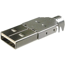 Conrad TC-2524001 connecteur de fils USB-A Argent