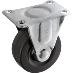 Toolcraft TO-5137890 roulette de meuble Noir, Métallique 50 kg Caoutchouc 5 cm 1 pièce(s)