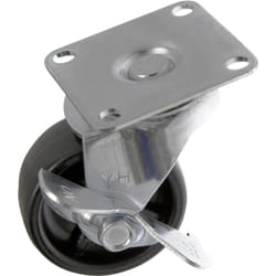 Toolcraft TO-5137896 roulette de meuble Noir, Métallique 50 kg 5 cm 1 pièce(s)