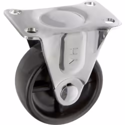 Toolcraft TO-5137899 roulette de meuble Noir, Métallique 50 kg 5 cm 1 pièce(s)