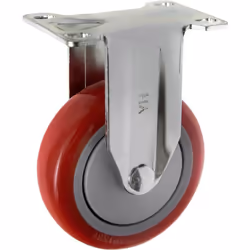 Toolcraft TO-5137959 roulette de meuble Métallique, Rouge 125 kg 10 cm 1 pièce(s)