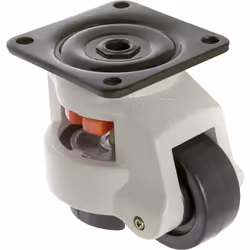 Toolcraft TO-5137965 roulette de meuble Beige, Noir 500 kg 6,2 cm 1 pièce(s) - Vue supplémentaire 2