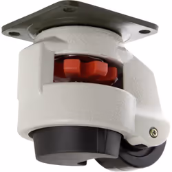 Toolcraft TO-5137965 roulette de meuble Beige, Noir 500 kg 6,2 cm 1 pièce(s) - Vue supplémentaire 3
