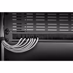 Renkforce RF-3429140 19 pouces Brosse passe-câbles 1 UH noir  REFROIDISSEMENT - VENTILATION - WATERCOOLING