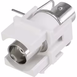 Renkforce RF-3434002, Courbe, Argent, Blanc, BNC, BNC, Femelle, Femelle