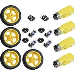 Joy-it CR-1774897 Robot voiture Adapté pour (ordinateur monocarte) Arduino, Raspberry Pi® 1 pc(s)