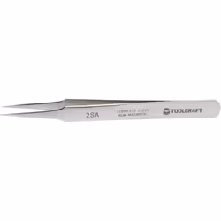 Informations techniques Pincette en acier inoxydable moyen, droite, 120 mm 2SA Informations techniques Dimensions produit, la ...