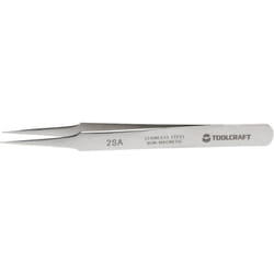Toolcraft - TO-5557149 Pince brucelle de précision 1 pièce 2 sa 120 mm
