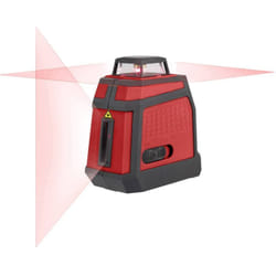CL18-360 Laser en croix autonivelant, avec sacoche, avec laser à 360° Portée (max.): 18 m - Toolcraft