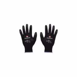 Gants de travail Taille: 7 TOOLCRAFT TO-5621478 Polyamide, Polyuréthane EN 388 CAT II 1 paire(s)