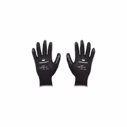 Gants de travail Taille: 10 TOOLCRAFT TO-5621535 Polyester, Nitrile EN 388 CAT II 1 paire(s)