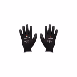 Gants de travail Taille: 8 TOOLCRAFT TO-5621544 Polyester, Polyuréthane EN 388 CAT II 1 paire(s)