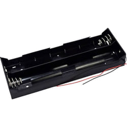 Takachi - Support de pile 6x LR20 (d) sn 1-6 raccordement par fils (l x l x h) 196.2 x 72.3 x 28.8 mm 1 pc(s)