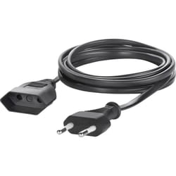 Basetech - Rallonge alimentation BT-1898918 noir 5.00 m 1 pc(s)