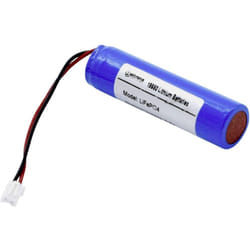 18650XH2.54 Pile rechargeable spéciale 18650 fiche mâle LiFePO 4 3.2 v 1500 mAh - Beltrona