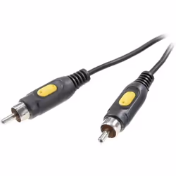 SpeaKa Professional SP-7869860, RCA, Mâle, RCA, Mâle, 10 m, Noir