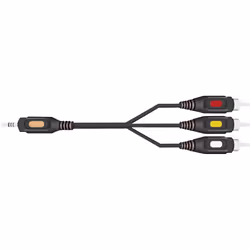 SpeaKa Professional SP-7869872 câble audio 2,5 m 2,5 mm 3 x RCA Noir