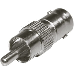 SpeaKa Professional SP-7869896 changeur de genre de câble RCA BNC Argent