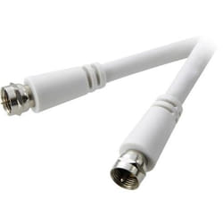 SpeaKa Professional SP-7870008 câble coaxial 7,5 m F Blanc