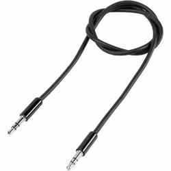 SpeaKa Professional SP-7870040, 3,5mm, Mâle, 3,5mm, Mâle, 0,5 m, Noir
