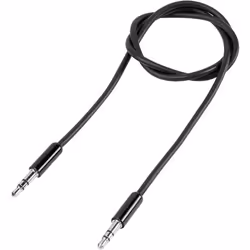 Câble de raccordement jack 35 mm Speaka Professional SuperSoft noir 1 m SpeaKa Professional SP-7870044 [1x Jack mâle 3