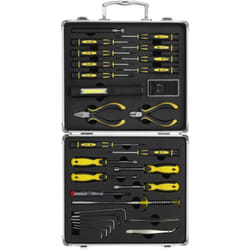 Basetech - Jeu d'outils BT-1954694 pour les bricoleurs, pour les techniciens, pour électricien en valise 30 pièces