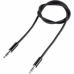 SpeaKa Professional SP-7870052, 3,5mm, Mâle, 3,5mm, Mâle, 5 m, Noir