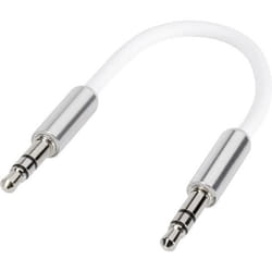 SpeaKa Professional SP-7870076 câble audio 0,1 m 3,5mm Blanc