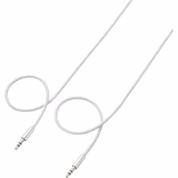 SpeaKa Professional SP-7870096, 3,5mm, Mâle, 3,5mm, Mâle, 3 m, Blanc