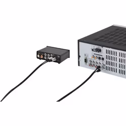 SpeaKa Professional SP-7870144 câble audio 1 m 2 x RCA Noir