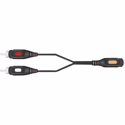 SpeaKa Professional SP-7870256 câble audio 1,5 m 2 x RCA 3,5mm Noir
