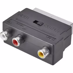 Informations techniques Couleur : noir Domaines d'application : adaptateur écran/TV Flux de signal (fiche A sur fiche B) : bi ...