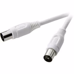 SpeaKa Professional SP-7870408, 15 m, UHF, UHF, Blanc