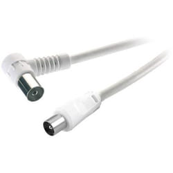 SpeaKa Professional SP-7870412 câble coaxial 10 m Blanc
