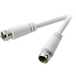 SpeaKa Professional SP-7870436 câble coaxial 1,5 m F Blanc