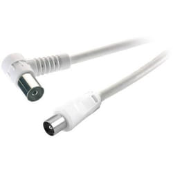 SpeaKa Professional SP-7870456 câble coaxial 15 m Blanc