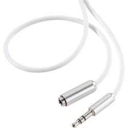 SpeaKa Professional SP-7870516 câble audio 0,5 m 3,5mm Blanc