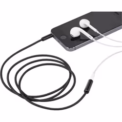 SpeaKa Professional SP-7870552 câble audio 1 m 3,5mm Noir